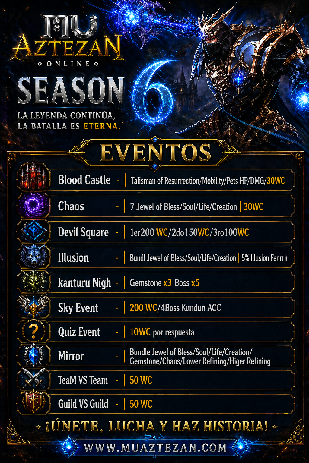 Eventos Mu Aztezan